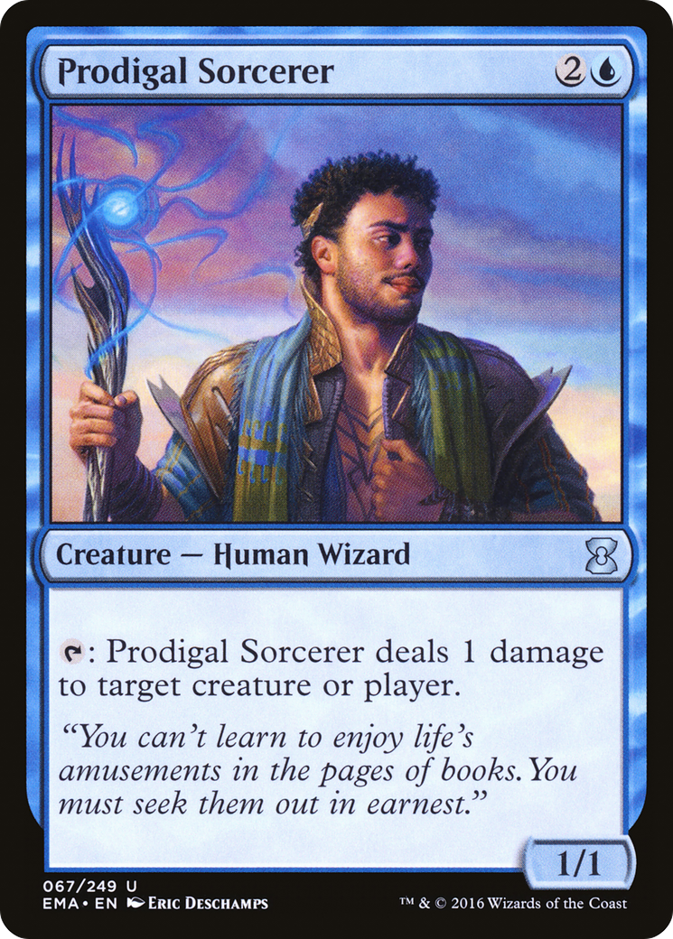 Prodigal Sorcerer - Magic the Gathering card